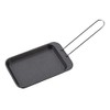 Captain Stag UM-2403 Cast Iron Plate, Compact Plate, Large, No