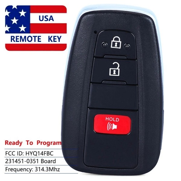 Unbranded Replacement for 2019 2020 2021 Toyota RAV4 Prox Smart