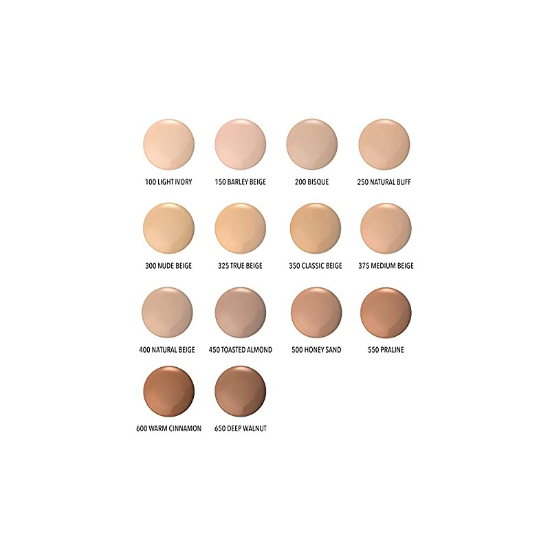 Bases de maquillaje Moira Complete Wear Foundations (CWF550)