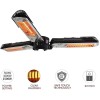 D0100HPPTRW Electric Patio Heater Umbrella 1500W Foldable Aluminum Outdoor Pergola