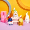 2 Piece Silicone Gnome Mold 3D Gnome Mold Epoxy Dwarf