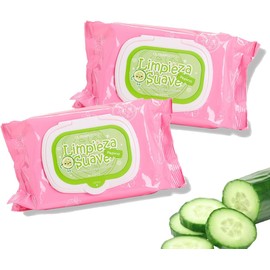 Toallitas Desmaquillantes, Toallas Desmaquillantes Hidratantes para Rostro y Ojos Para Todo Tipo de Piel Toallitas de Limpieza Facial, Limpia y nutre, remueve maquillaje a prueba de agua 30 Pzs
