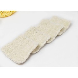 Reusable Cotton Terry Wipes - Pack of 4 - White