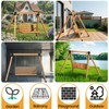 Heavy Duty Swing Set Brackets Kit with 2 A-Frame Brackets