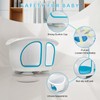 GiggleGlow - Baby Bath Seat with Non-Slip Suction Cups, for