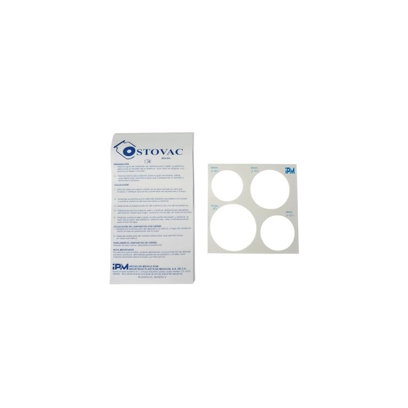 Ostovac | Bolsa de Colostomía o Ileostomía Adulto | Autoadherible