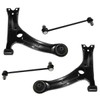 TRQ Front Suspension Kit Control Arm Sway Bar Stabilizer Link