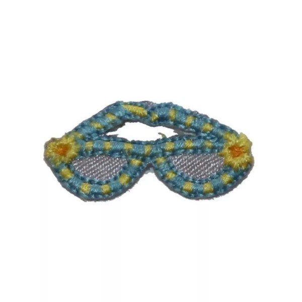 Unbranded ID 7521 Lot of 3 Flower Sun Glasses Patch