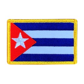Miltacusa Cuba Flag Tactical Hook Patch (3.0 X 2.0-P21)