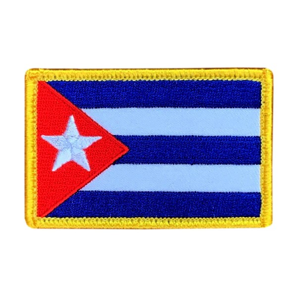 Miltacusa Cuba Flag Tactical Hook Patch (3.0 X 2.0-P21)