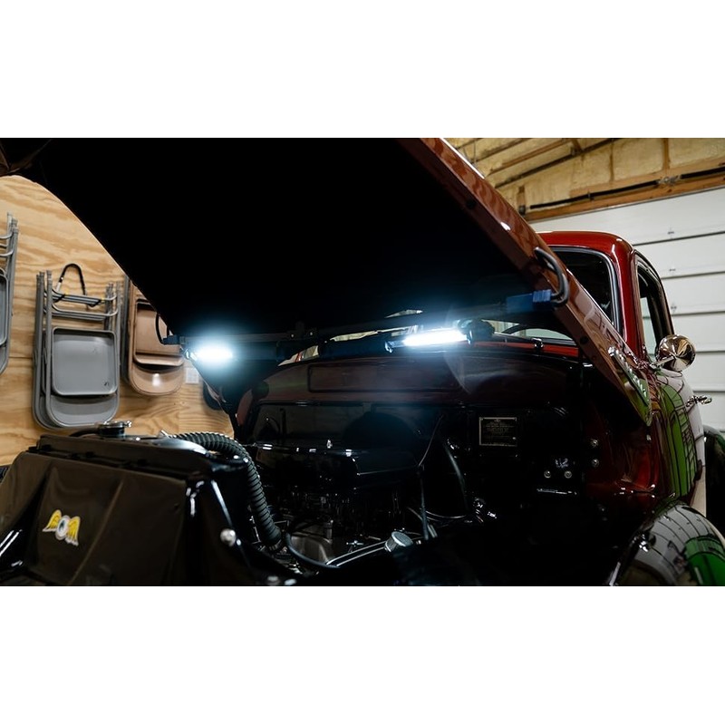 NextLED NT-2220LF-UV LED Underhood Work Light, 2000 Lumen, 8000mAh Rechargeable
