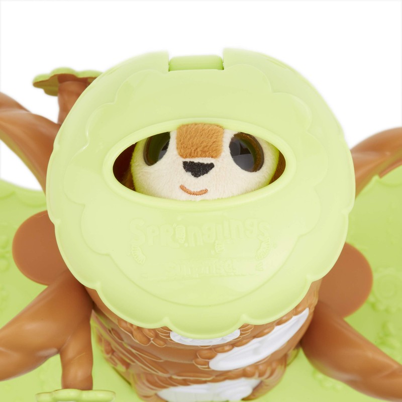 Little Tikes Springlings Surprise Poppin' Treehouse Set with Two Plush