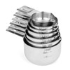 Measuring Cups, 7 Pcs Stainless Steel Cups and Spoons Stackable