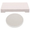 Housoutil 2pcs Jewelry Soldering Board High-temperature Resistant Welding Block for
