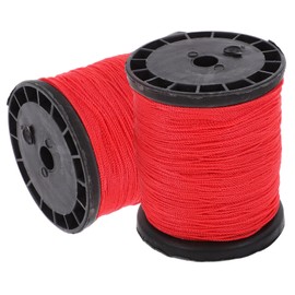 Gadpiparty 2 Rolls Twisted Nylon String for Construction and DIY Projects Lightweight Durable Versatile Masonry String for Marking Measuring and Tying Any Environment
