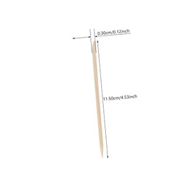 Baluue 300pcs Double-ended Nail Sticks for Manicure Natural Wooden Nail Art Tool for Professional Personal Use for Care and Cleaning Versatile Cuticle Remover Sticks