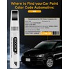 Deep Black Pearl LC9X/2T Touch Up Paint Pen for VW