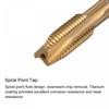sourcing map M8 x 1.25 Spiral Point Thread Tap and