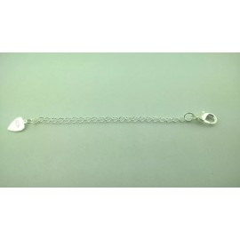2.5" Chain extenders 925 Sterling Silver Extencion for Necklace or bracelet.