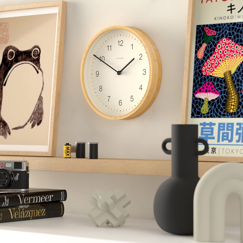 NEWGATE® Bali Wall Clock in Bamboo - Medium Wall Clocks