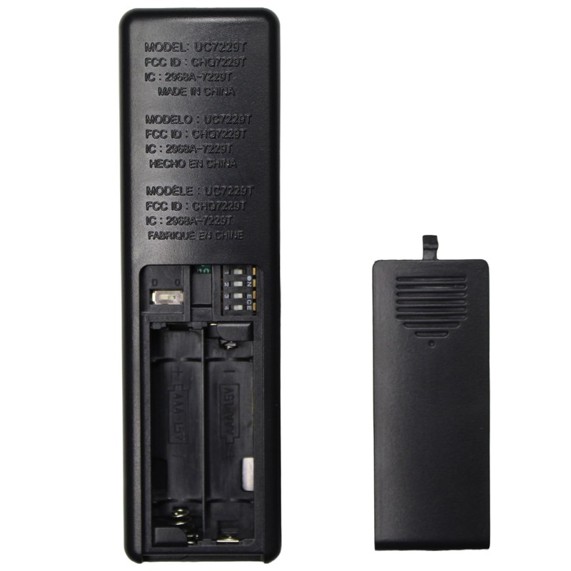 UC7229T Ceiling Fan Remote Control CHQ7229T 2968A-7229T Premier, 3 Speed,