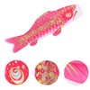 VICASKY Hanging Japanese Carp Windsock Flag 3d Embossed Fish Flags