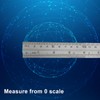 GSDOXLE Metal Ruler Set,Measuring Tools Inches and Centimeters,Metric Rulers 12