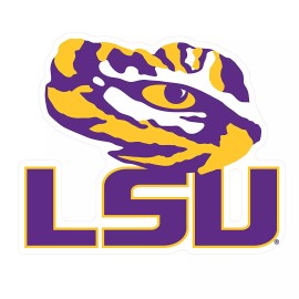 Craftique LSU Tigers Large 12" Logo Magnet