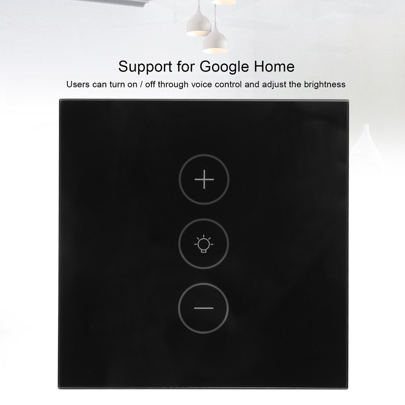 Wifi Smart Dimmer Switch Voice Touch Phone APP Remote Control