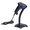 Barcode Scanner Handheld USB 1D Wired Barcode Reader With Stand