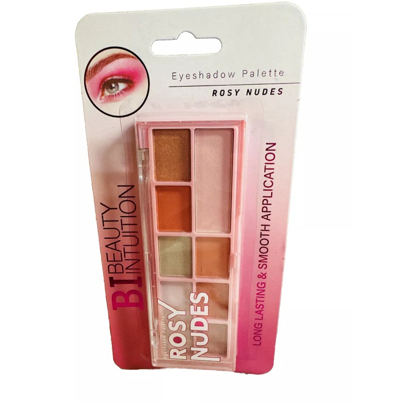 Eyeshadow BI Beauty Intuition Rosy Nudes Long Lasting Eyeshadow Palette.