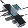 DOCKCASE Visual Smart USB C Hub (6-in-1) with HDMI Port