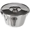 ibili Pudding Mould with lid 18 cm of Stainless Steel,