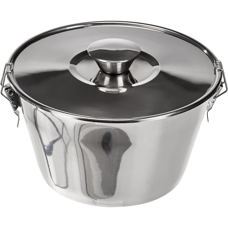 ibili Pudding Mould with lid 18 cm of Stainless Steel,