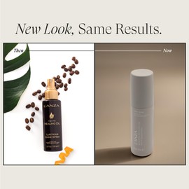 L'ANZA Keratin Healing Oil Lustrous Shine Spray - Heat Protectant Spray for Hair - Tames Frizz, Eliminates Flyaways, and Adds a Sparkling Finish and Silky Feel (3.4 Fl Oz)