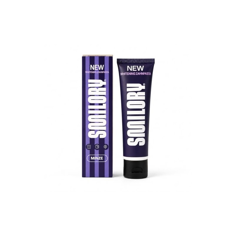 Whitening Toothpaste - Purple Toothpaste with Instant Effect for a
