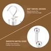 ZEDODIER Space Saving Hangers for Clothes,Rotatable Sturdy Shirt Hangers with