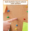 Mifuro 38"x38" Enclosed Bulletin Board, Lockable Weather-Resistant Aluminum Cork Noticeboard
