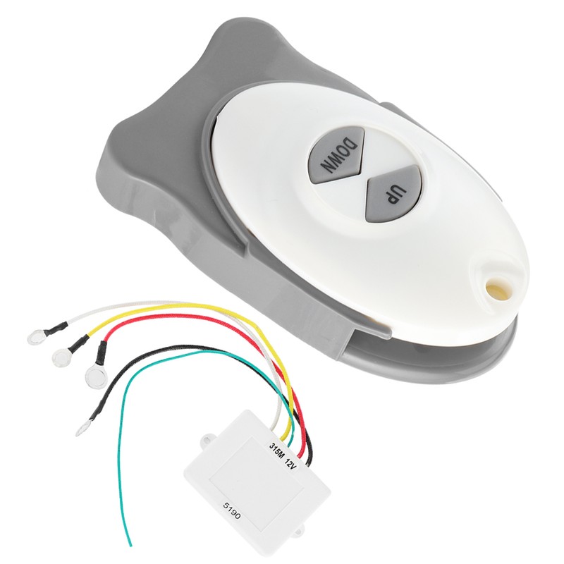 12V Anchor Windlass Wireless Switch Receiver Waterproof Sail Trim Controller