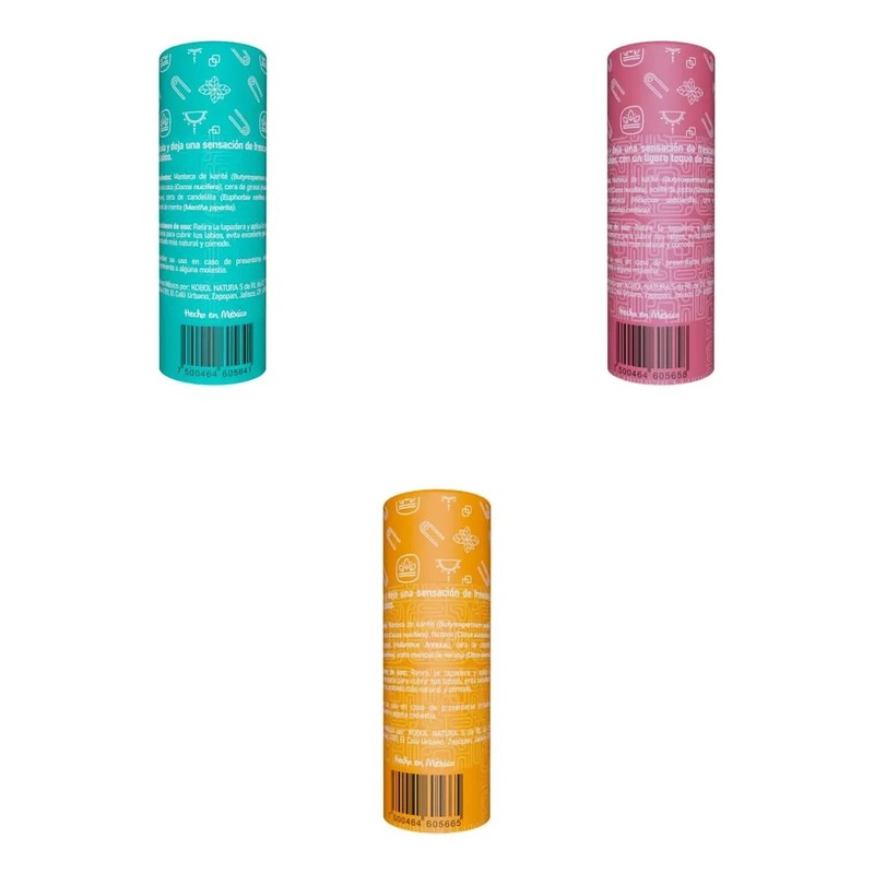 Bálsamo Labial Natural Vegano Karité Y Aceite Coco Kobol
