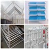 Bivethoi 4 Pack 4 Way Cross PVC Fitting 1/2", White