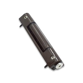Brown UPVC Door Adjustable Butt Hinge Angled 115mm 13° Degrees