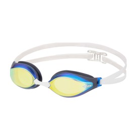 View AILE V240SAM BLY Swimming Goggles, Made in Japan, Mirrored Type, For Ages 10 - Adults, WA Approved Model, Fitness, Anti-Fog Function, Equipped with SWIPE