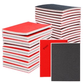 Pack of 30 Sanding Sponge 400/600/800 Grit Hand Sanding Blocks Sandpaper Washable Reusable for Sanding, Polishing Metal, Wood, Steel, Stainless Steel