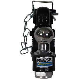 Reese Towpower 7024000 2" Receiver Mount with 1-7/8" Ball and Pintle Combo