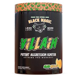 Black Magic Supply Villain High-Stim Nootropic Pre-Workout - Beta-Alanine, L-Tyrosine, & Caffeine - Pump & Focus - 25 Servings (Mad Melon)