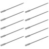 10Pcs Screwdriver Bit Electric 3mm Hex Strong Magnetic Hardened Hardware