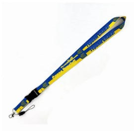 Unbranded Ukraine Lanyards ID Badge Holder ID Card Pass Mobile Phone Straps Badge Key Hold