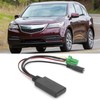 Car AUX Cable 5.0 Bluetooth Microphone Harness Audio Wire Fit
