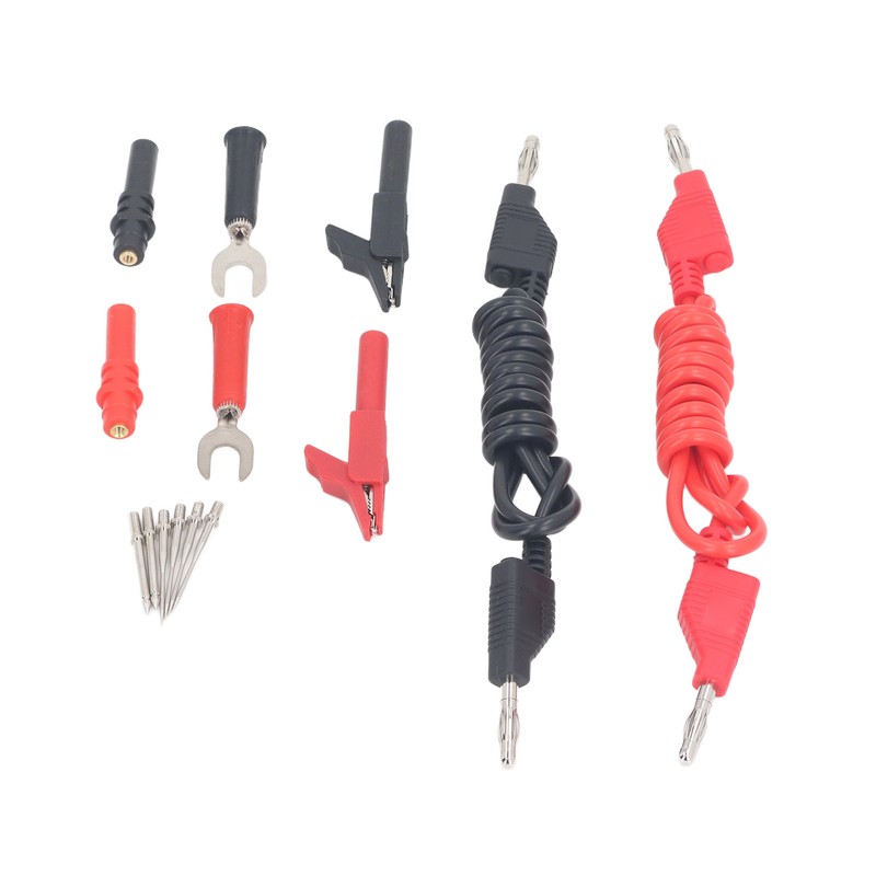 Banana Plug Silicone Test Leads Kit 2000V 20A 18AWG 4mm